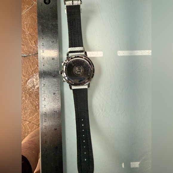 Citizen Eco Drive Watch Unisex 46mm White Chronograph H504-S085853 Date READ - Picture 5 of 9